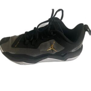 Nike Air Jordan One Take 4 Men’s Basketball Shoes Black Gold Size 9